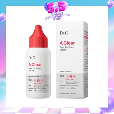 DR. G - A'Clear Spot For Face Serum (From Spots To The Entire Face, Trouble Intensive Care Cream) 45ml
