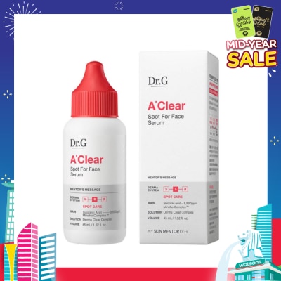 DR. G A'Clear Spot For Face Serum (From Spots To The Entire Face, Trouble Intensive Care Cream) 45ml