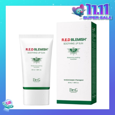 DR. G Red Blemish Soothing Up Sun SPF50+ PA++++ (Moisturising Soothing Sunscreen That Protects And Hydrates The Sensitive Skin) 50ml