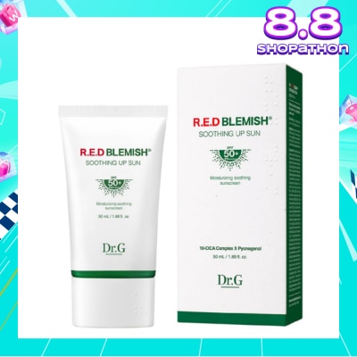 DR. G Red Blemish Soothing Up Sun SPF50+ PA++++ (Moisturising Soothing Sunscreen That Protects And Hydrates The Sensitive Skin) 50ml