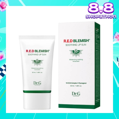 DR. G Red Blemish Soothing Up Sun SPF50+ PA++++ (Moisturising Soothing Sunscreen That Protects And Hydrates The Sensitive Skin) 50ml