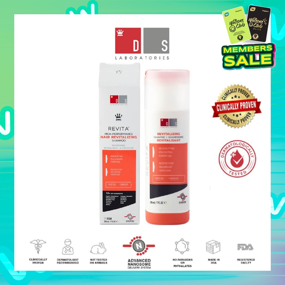 Revita High-Performance Hair Revitalizing Shampoo 205ml