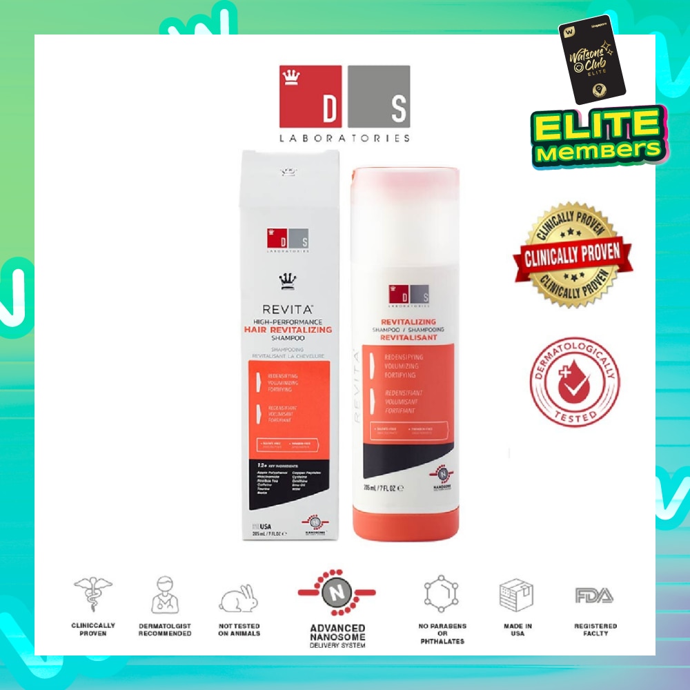Revita High-Performance Hair Revitalizing Shampoo 205ml