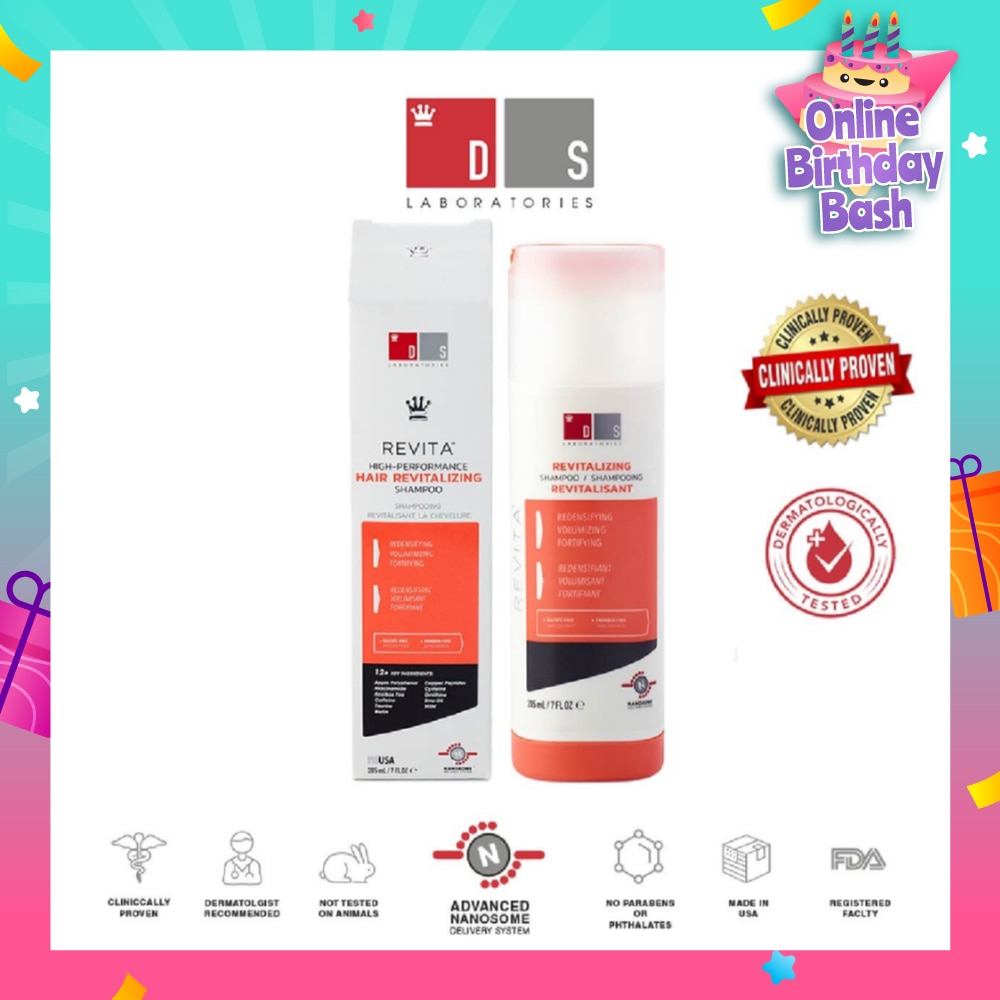 Revita High-Performance Hair Revitalizing Shampoo 205ml
