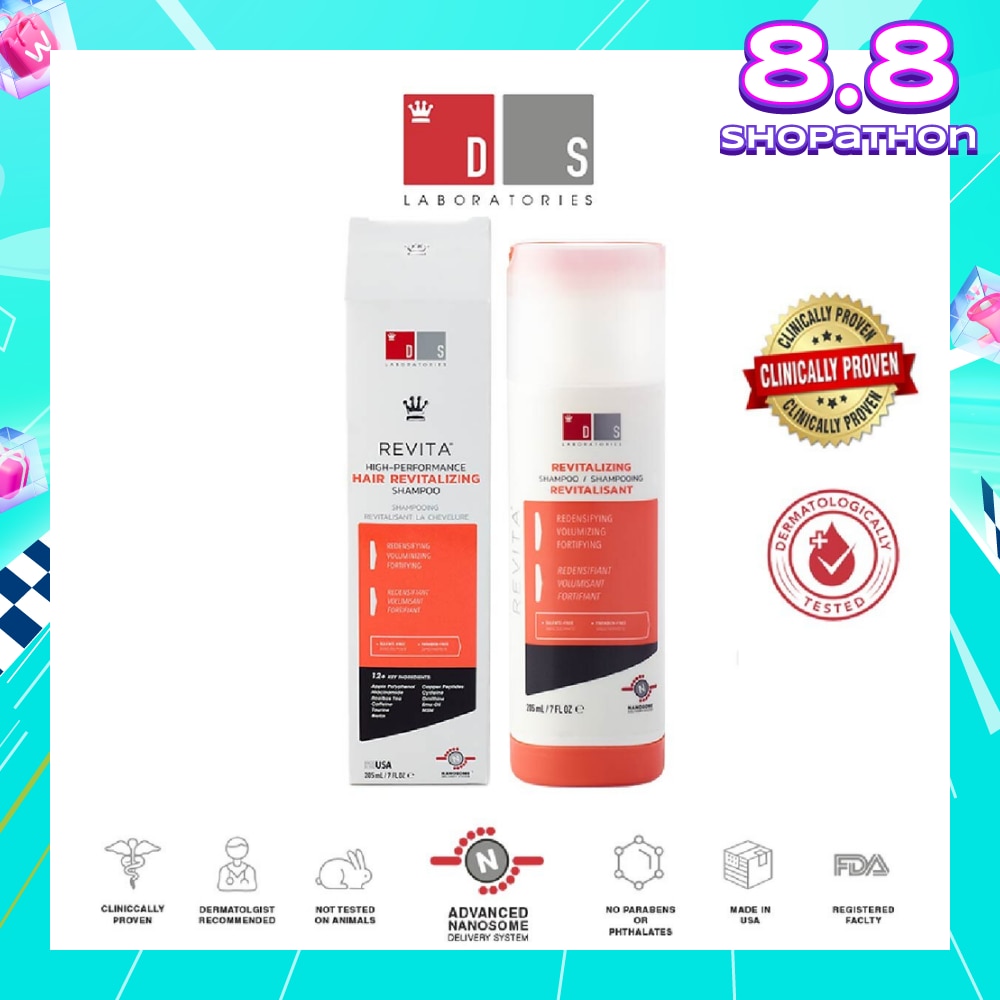 Revita High-Performance Hair Revitalizing Shampoo 205ml