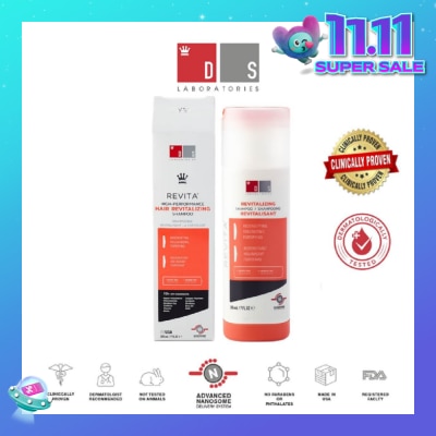 DS LABORATORIES Revita High-Performance Hair Revitalizing Shampoo 205ml
