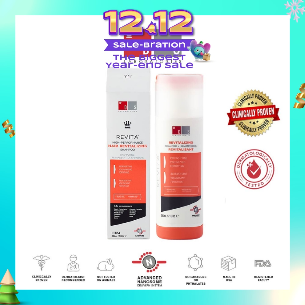 Revita High-Performance Hair Revitalizing Shampoo 205ml