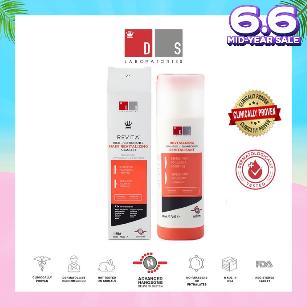 Revita High-Performance Hair Revitalizing Shampoo 205ml