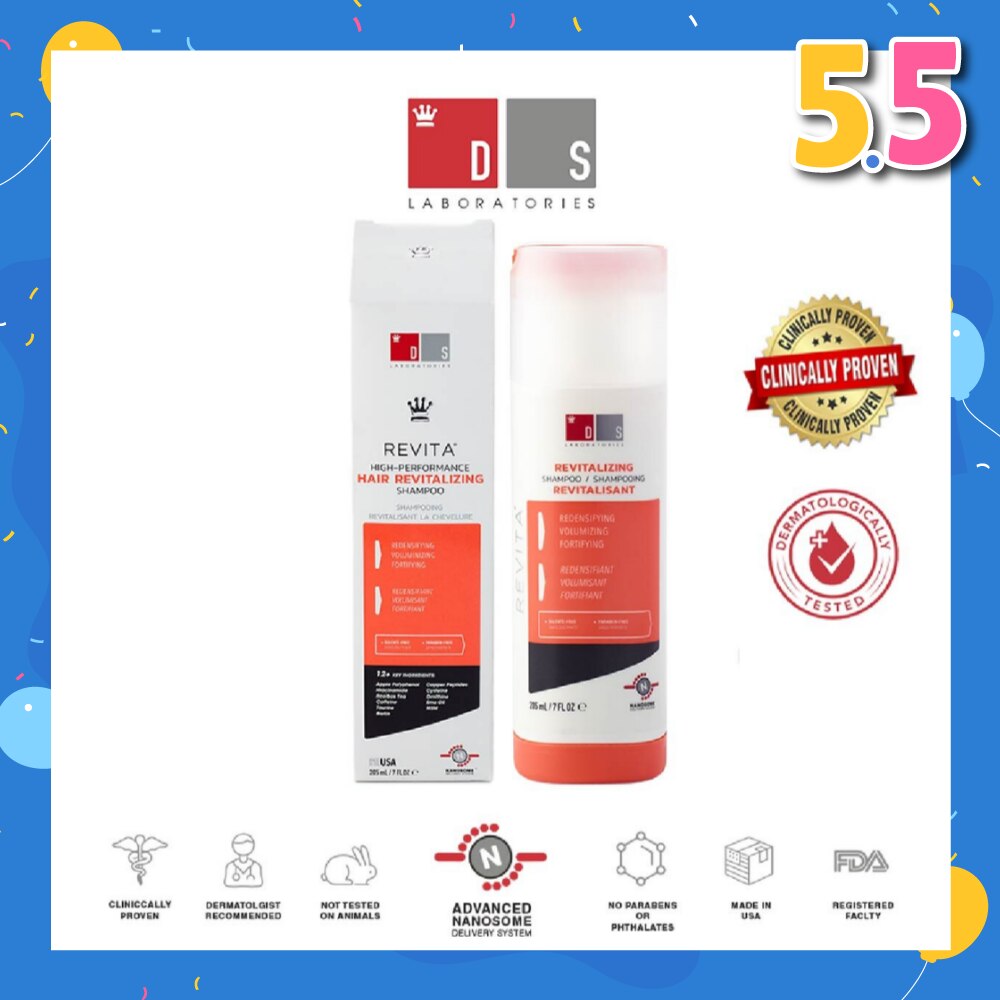 Revita High-Performance Hair Revitalizing Shampoo 205ml