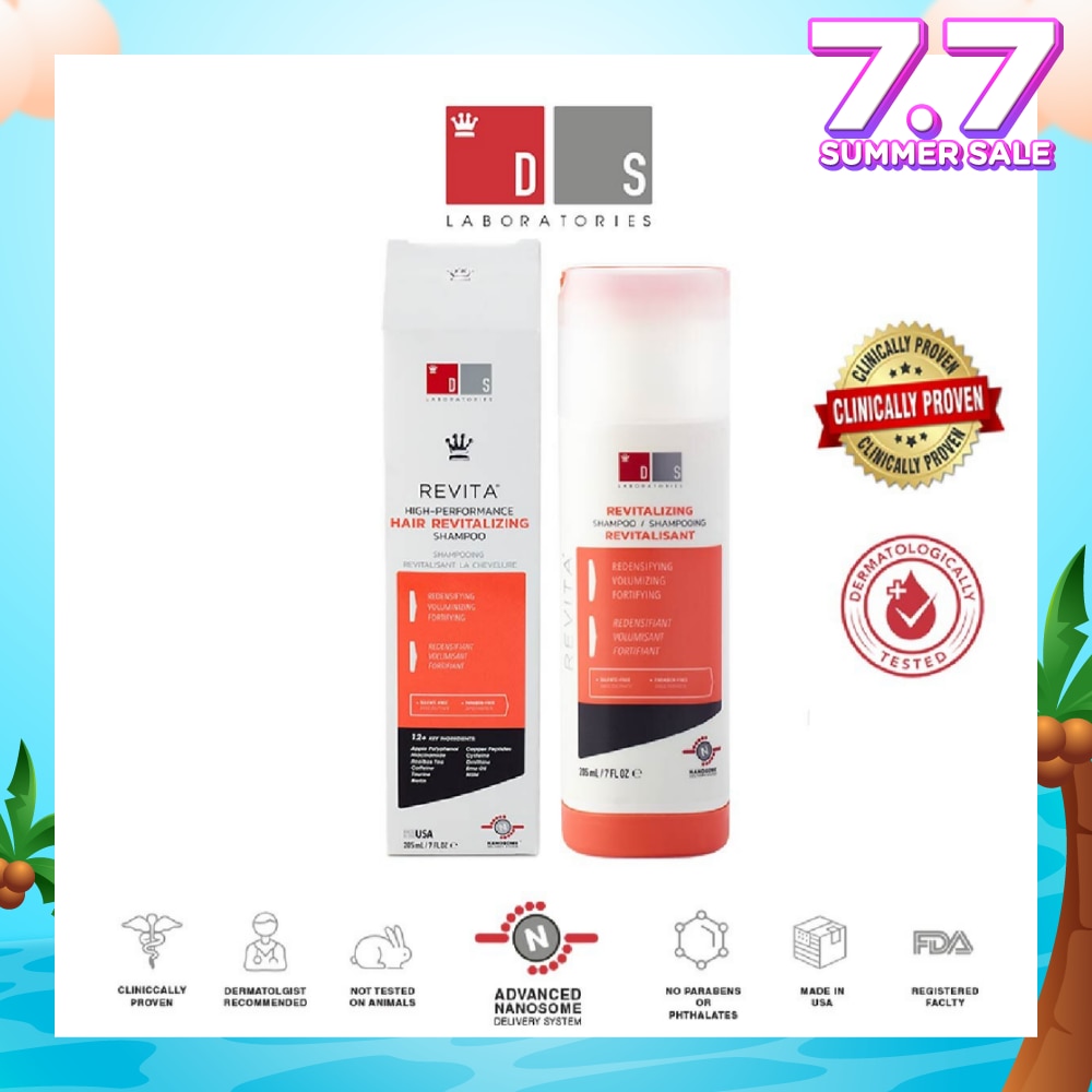 Revita High-Performance Hair Revitalizing Shampoo 205ml