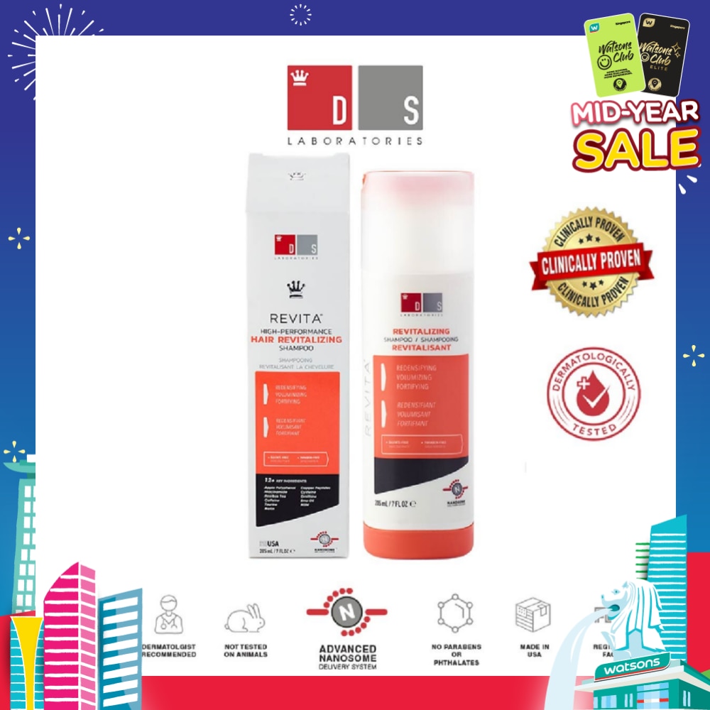 Revita High-Performance Hair Revitalizing Shampoo 205ml