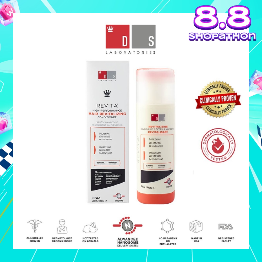 Revita High -Performance  Hair Revitalizing Conditioner 205ml (Expiry: Feb`2026)