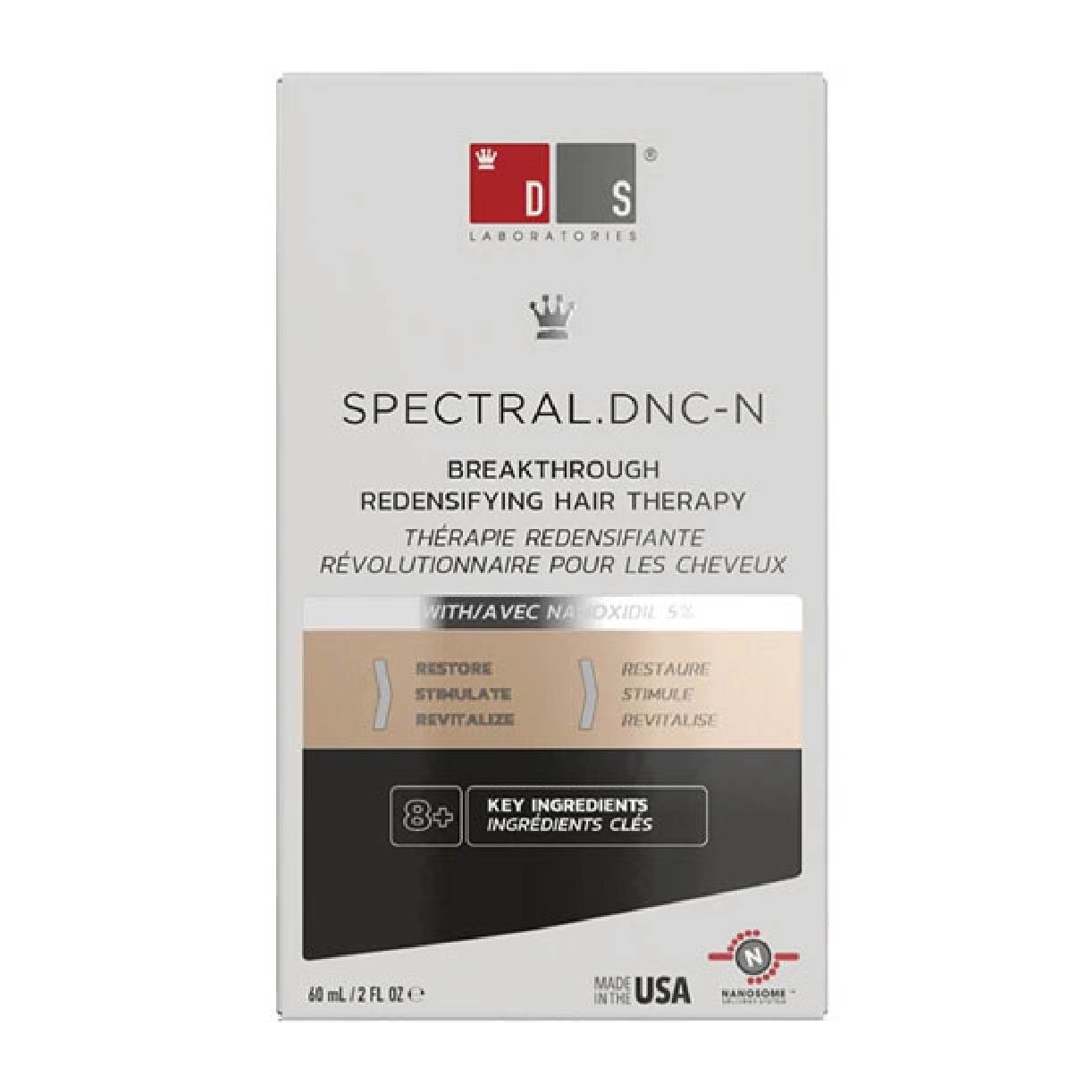 Spectral.Dnc-N Hair Density Serum With Nanoxidil® 5% (For Treating Moderate Hair Loss) 60ml