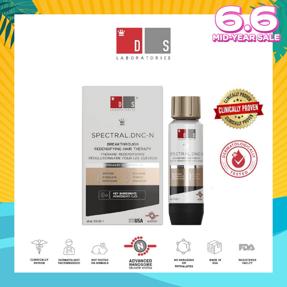 Spectral.Dnc-N Hair Density Serum With Nanoxidil® 5% (For Treating Moderate Hair Loss) 60ml