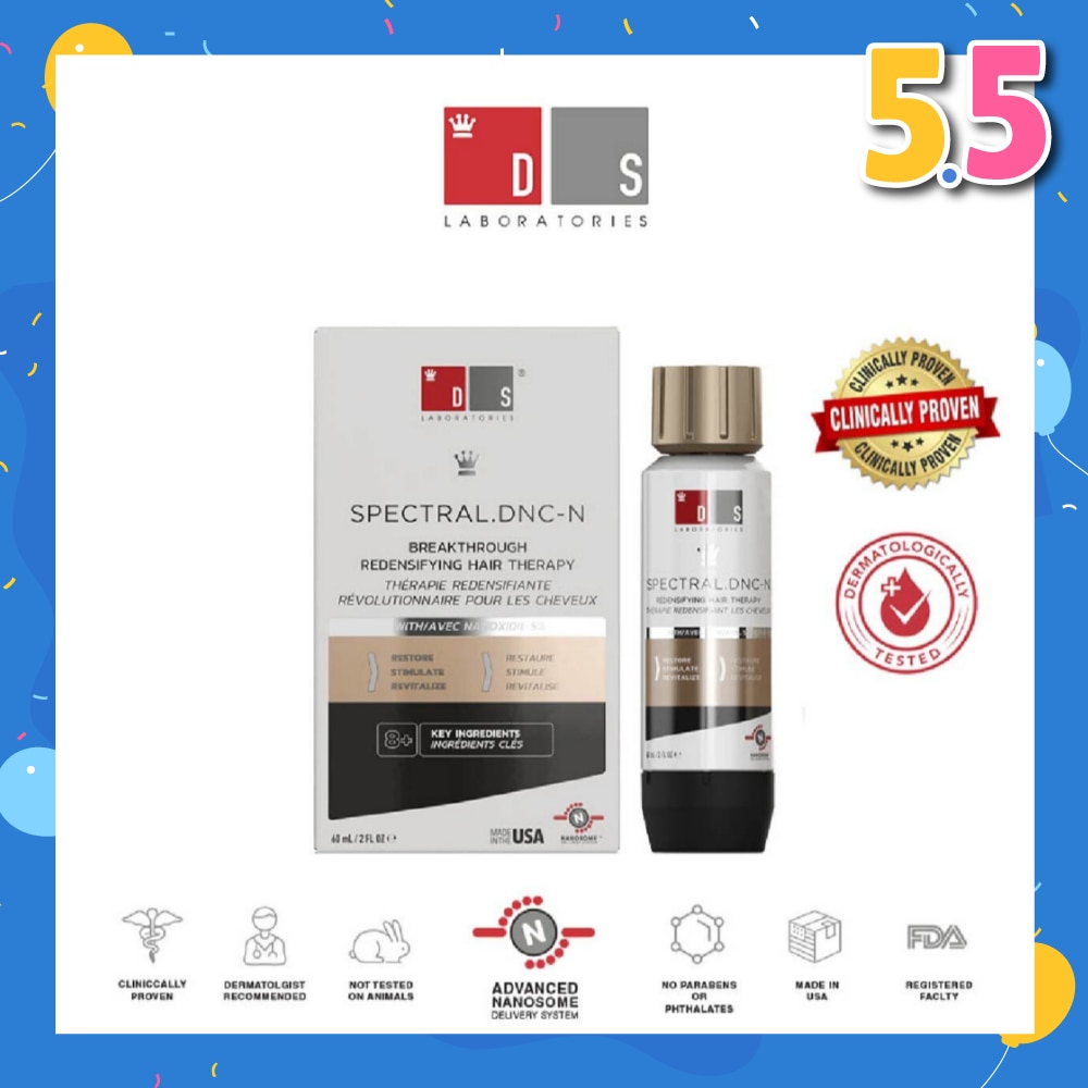 Spectral.Dnc-N Hair Density Serum With Nanoxidil® 5% (For Treating Moderate Hair Loss) 60ml