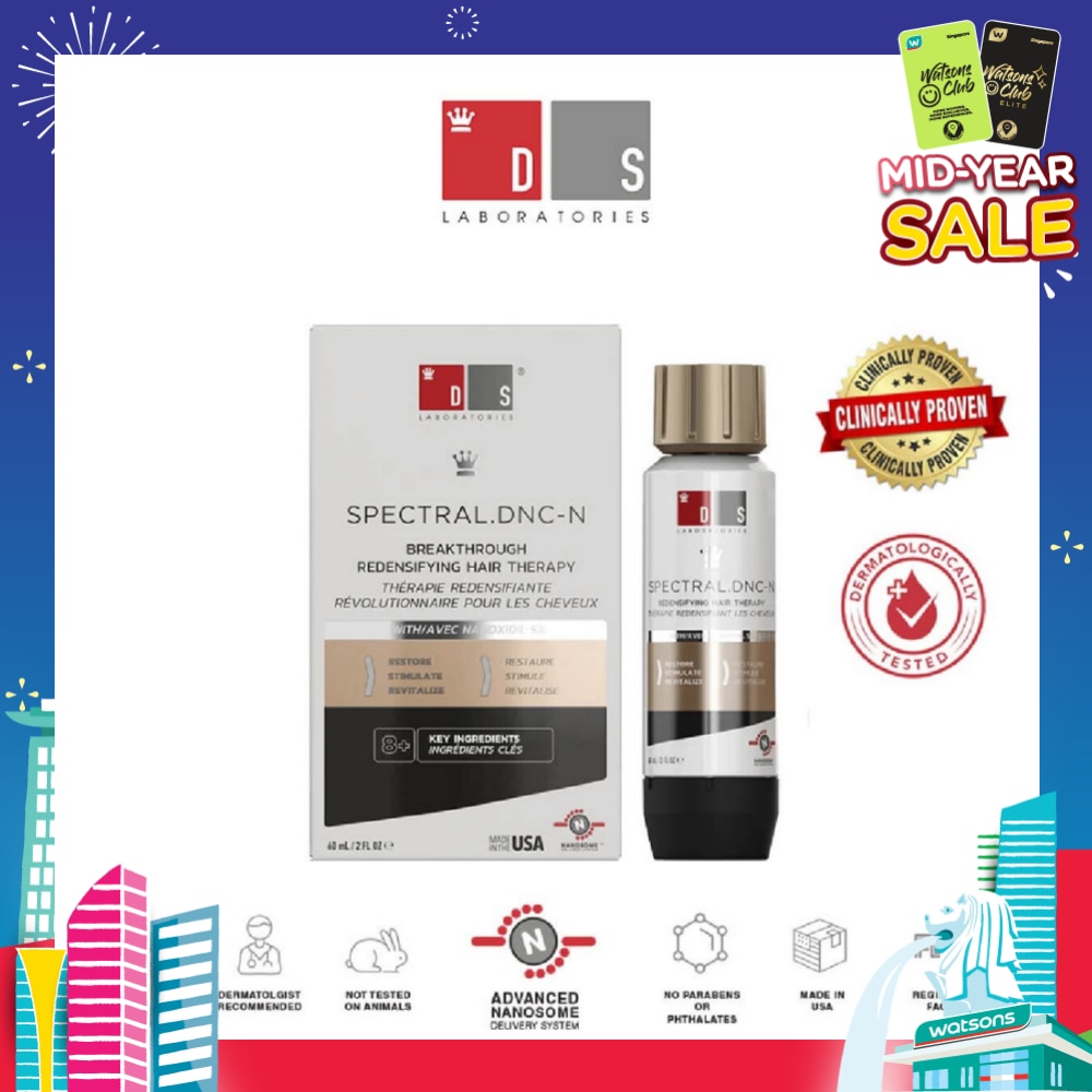 Spectral.Dnc-N Hair Density Serum With Nanoxidil® 5% (For Treating Moderate Hair Loss) 60ml