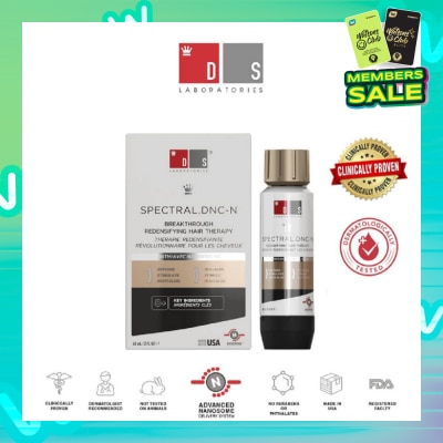 DS LABORATORIES Spectral.Dnc-N Hair Density Serum With Nanoxidil® 5% (For Treating Moderate Hair Loss) 60ml