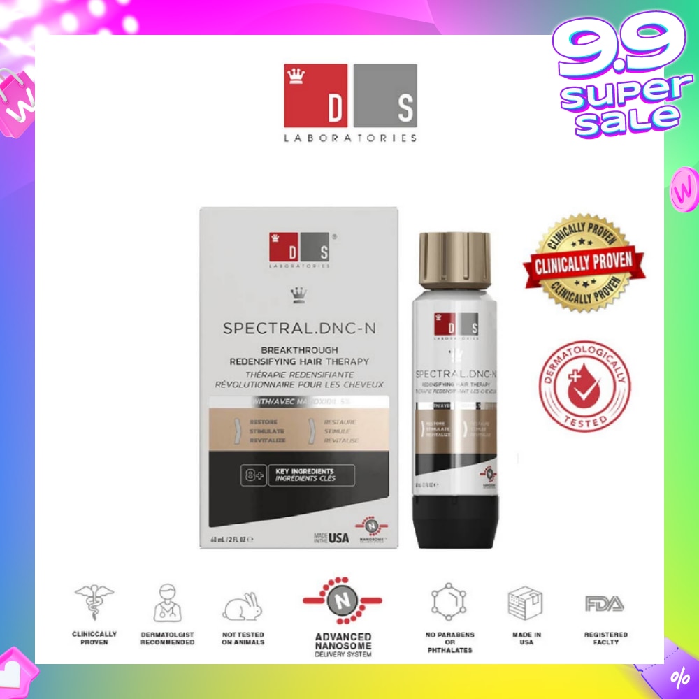 Spectral.Dnc-N Hair Density Serum With Nanoxidil® 5% (For Treating Moderate Hair Loss) 60ml