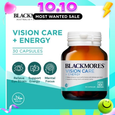 BLACKMORES Vision Care + Energy Capsules 30s image