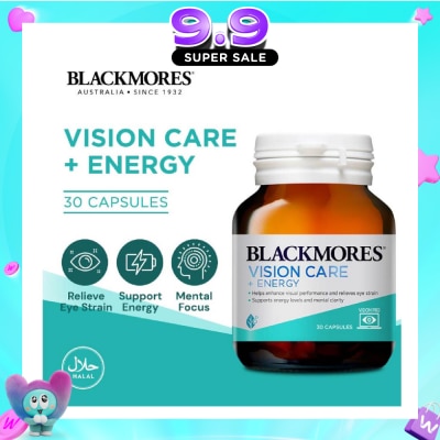 BLACKMORES - Vision Care + Energy Capsules 30s image