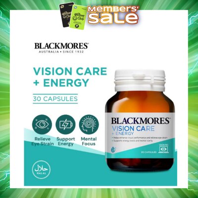BLACKMORES - Vision Care + Energy Capsules 30s