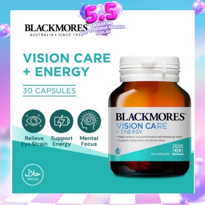 BLACKMORES - Vision Care + Energy Capsules 30s