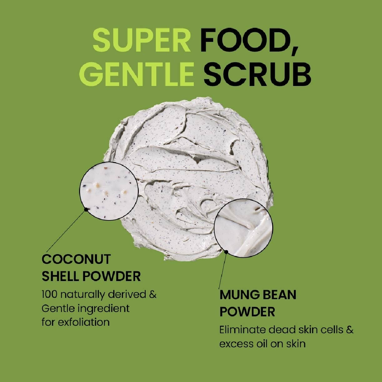 Mung Bean Pore Clay Mask (Gently Exfoliate For Healthy Complexion + Smooth Skin) 120ml