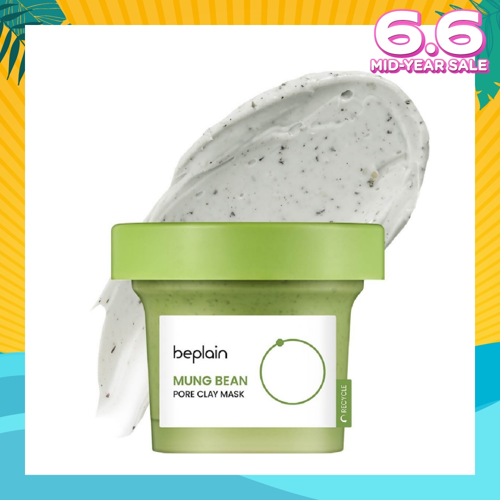 Mung Bean Pore Clay Mask (Gently Exfoliate For Healthy Complexion + Smooth Skin) 120ml