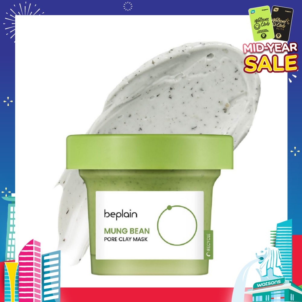 Mung Bean Pore Clay Mask (Gently Exfoliate For Healthy Complexion + Smooth Skin) 120ml