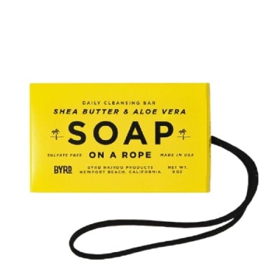 BYRD Daily Cleansing Hydrating Soap Bar On A Rope (with Shea Butter & Aloe Vera) 266ml