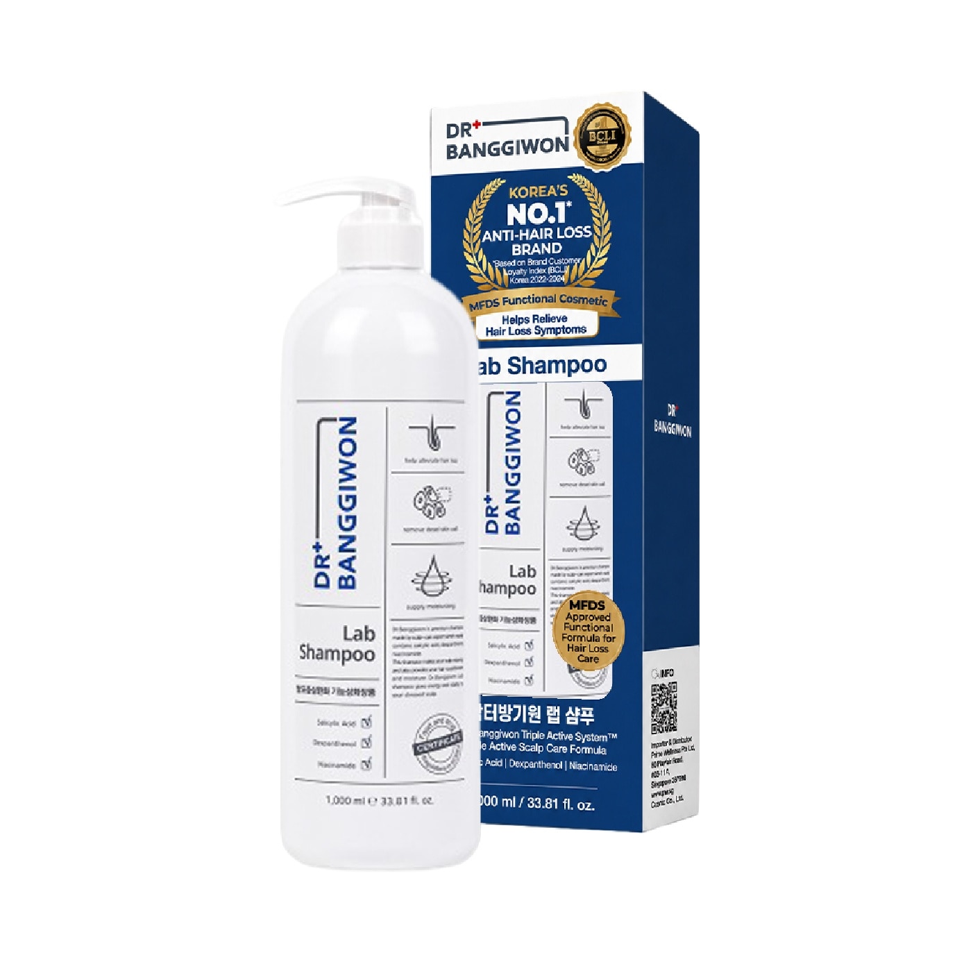Lab Shampoo for Anti-Hair Loss 1000ml