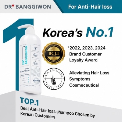 DR.BANGGIWON - Cool Shampoo for Anti-Hair Loss 1000ml