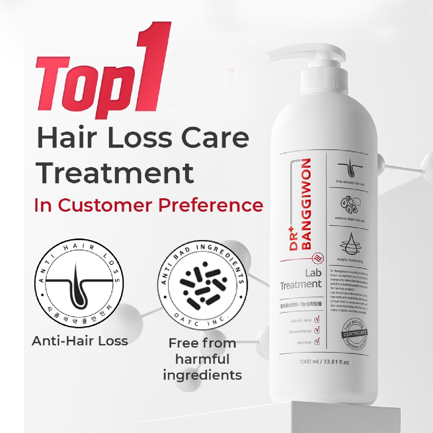 Lab Treatment for Anti-Hair Loss 1000ml