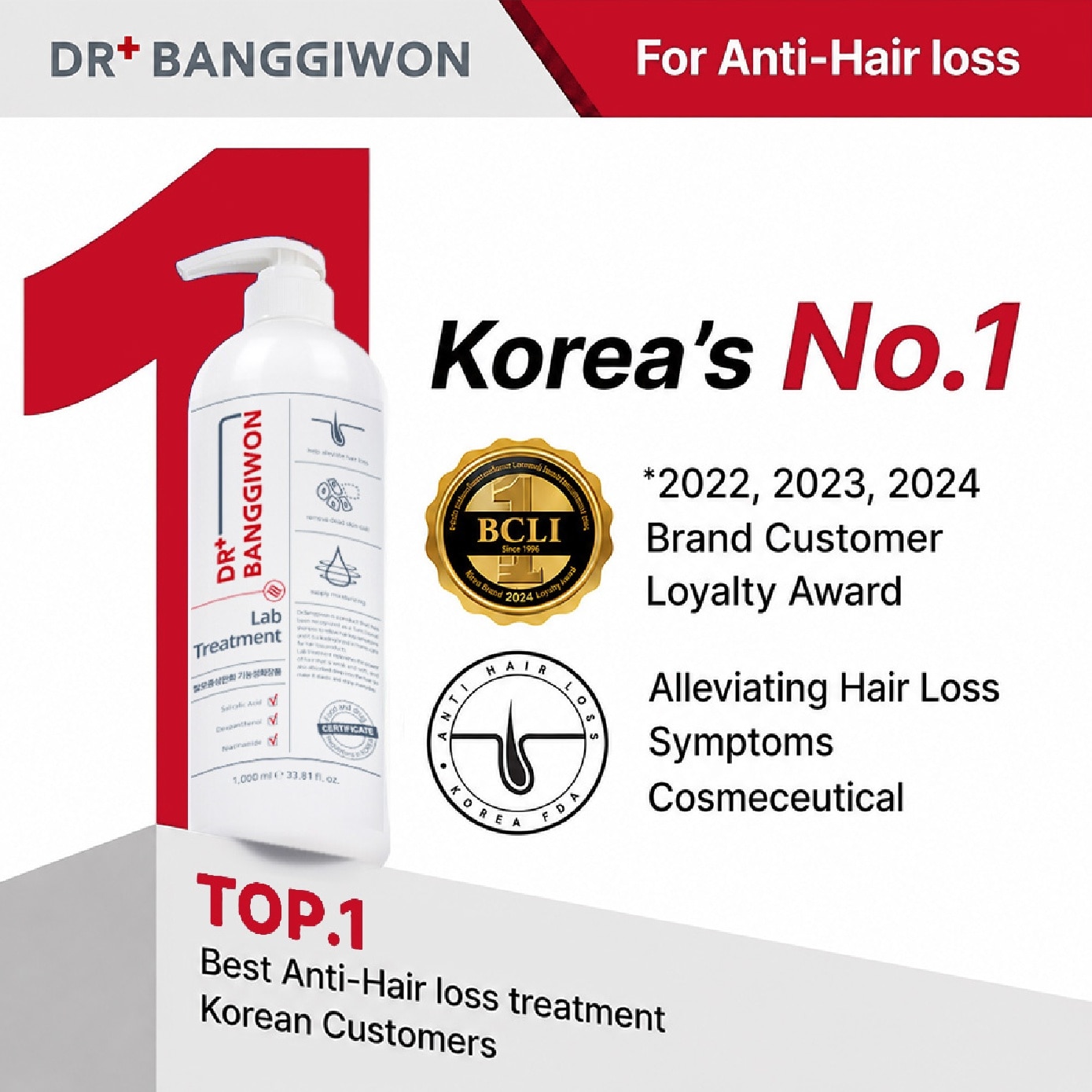 Lab Treatment for Anti-Hair Loss 1000ml