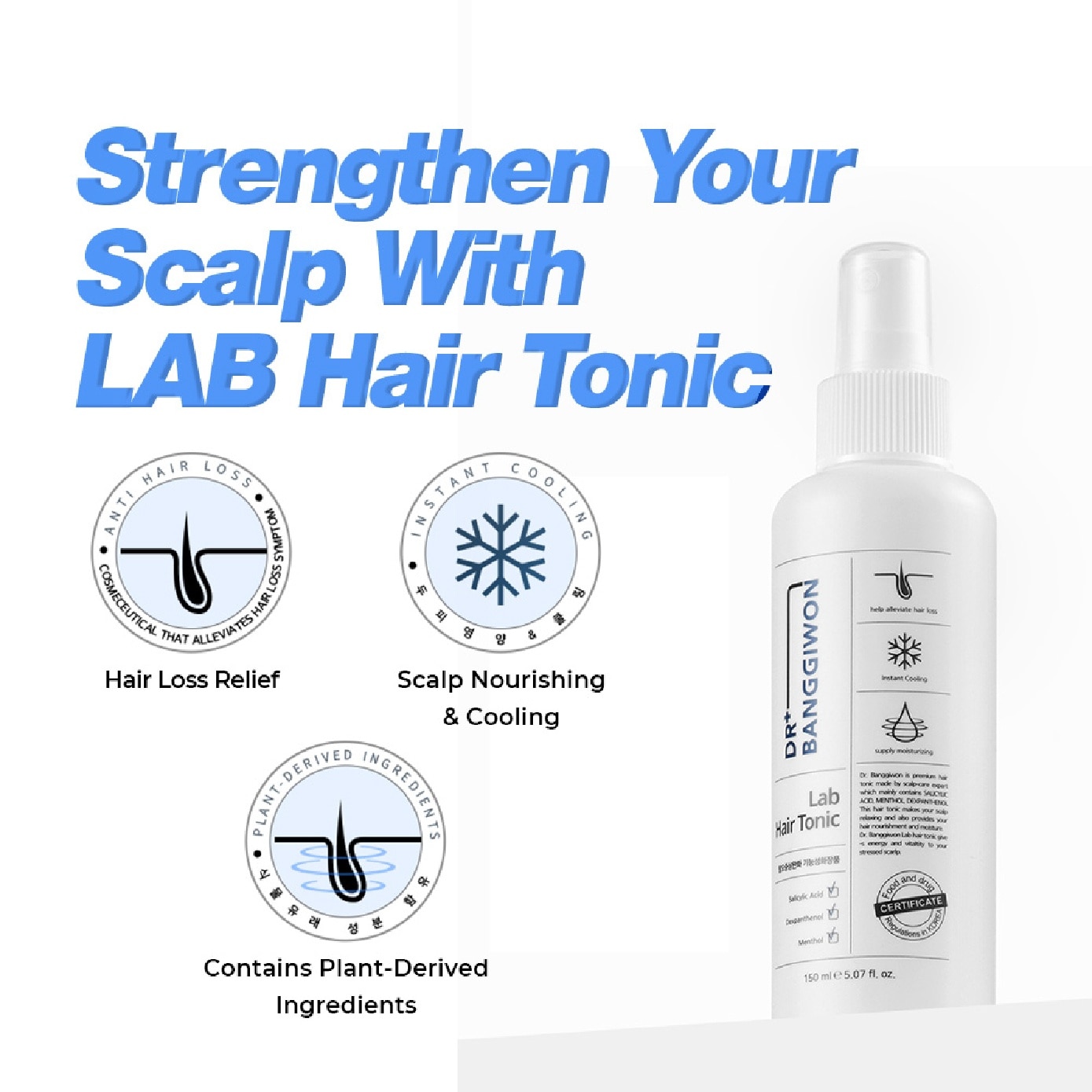 Lab Hair Tonic for Anti-Hair Loss 150ml
