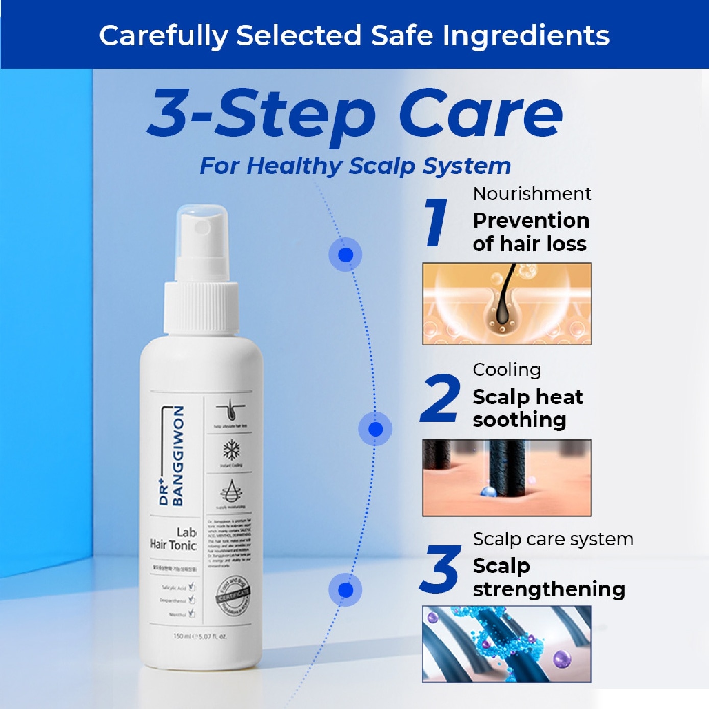 Lab Hair Tonic for Anti-Hair Loss 150ml