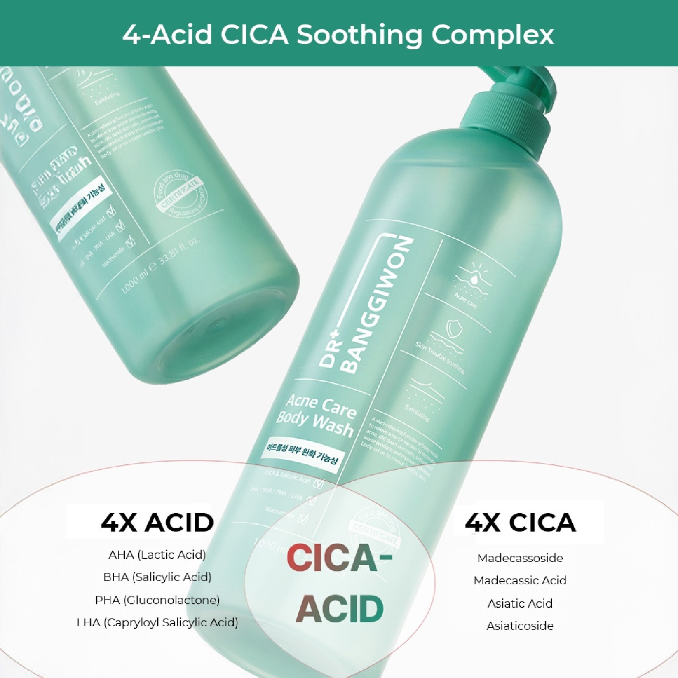 Acneform Skin Alleviating Functional Body Wash 1000ml