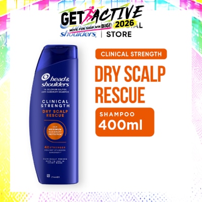 HEAD & SHOULDERS - Clinical Strength Dry Scalp Rescue Shampoo 400ml image