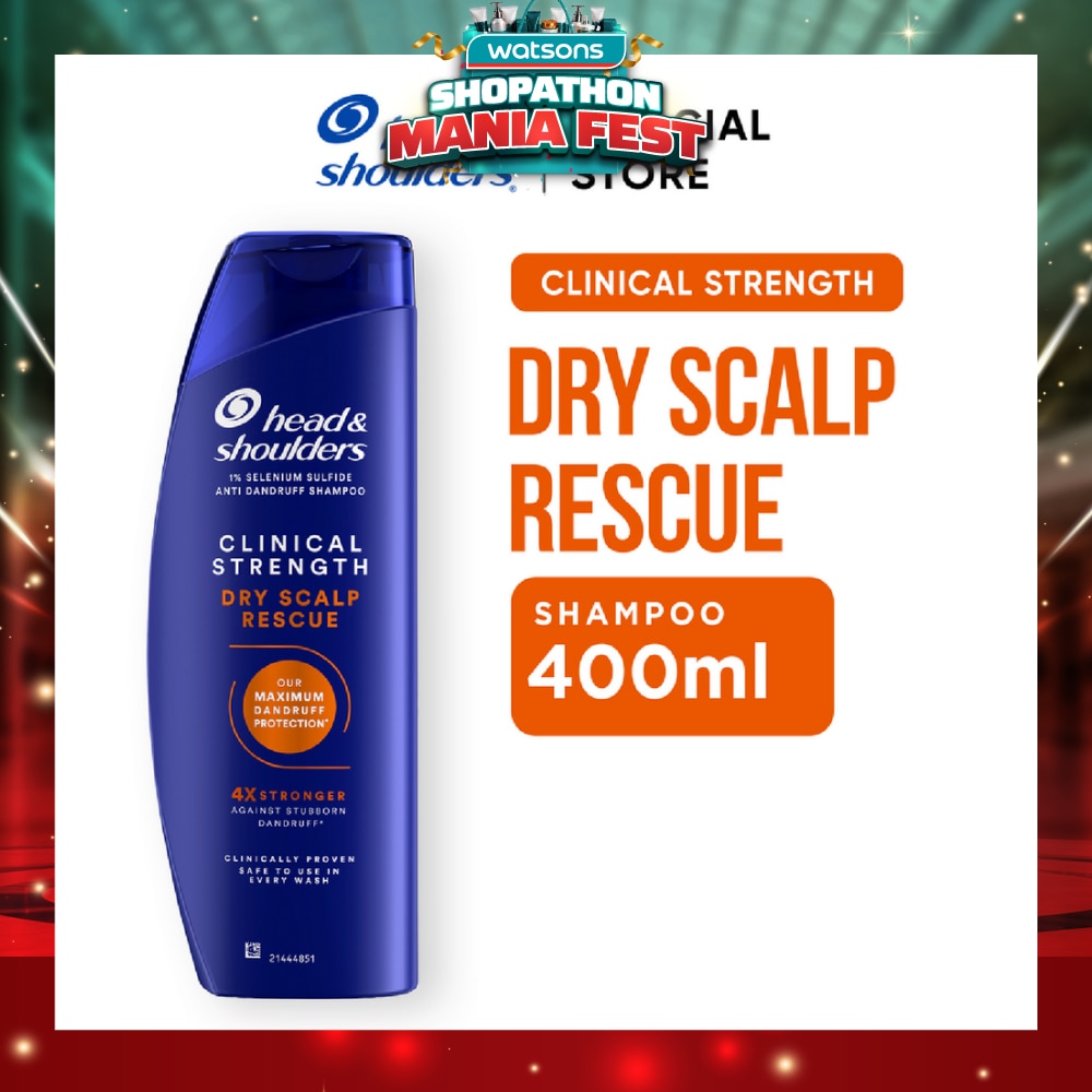 Clinical Strength Dry Scalp Rescue Shampoo 400ml