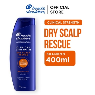 HEAD & SHOULDERS - Clinical Strength Dry Scalp Rescue Shampoo 400ml