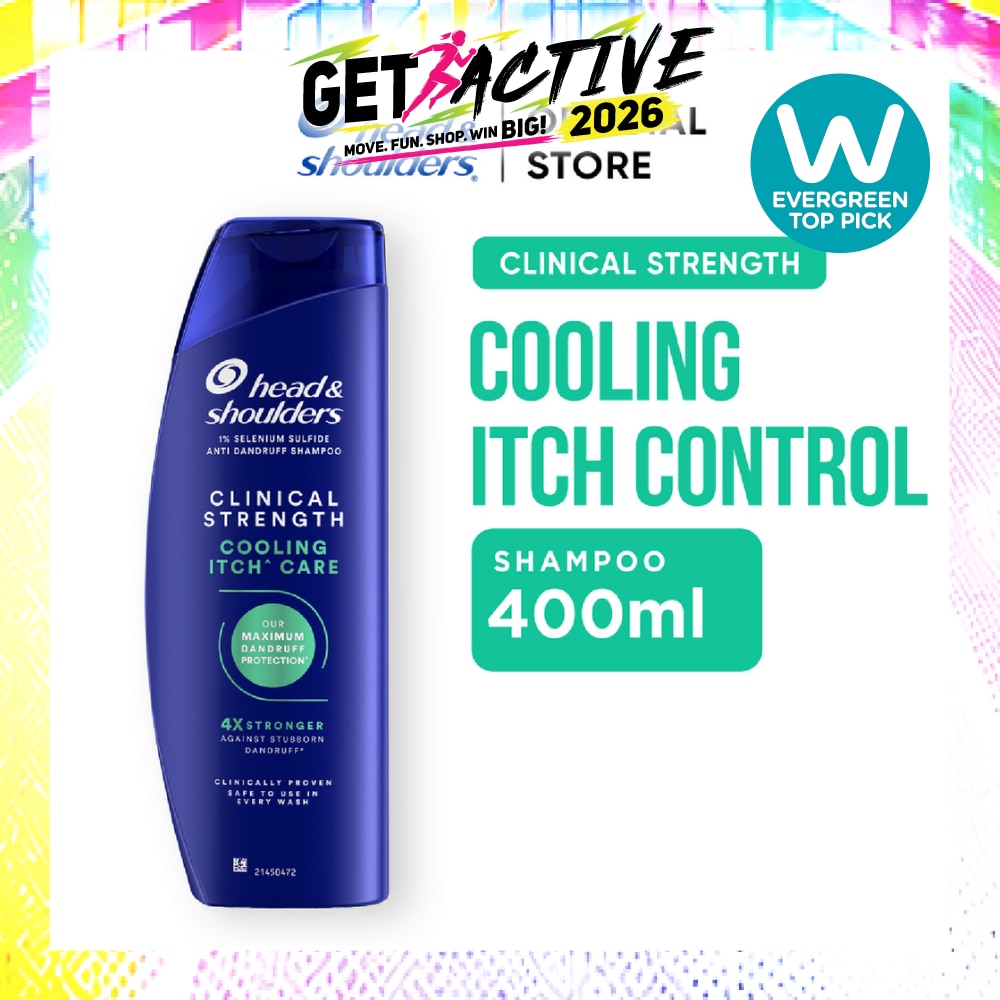 Clinical Strength Cooling Itch Care Shampoo 400ml image