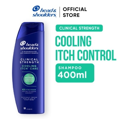 HEAD & SHOULDERS - Clinical Strength Cooling Itch Care Shampoo 400ml