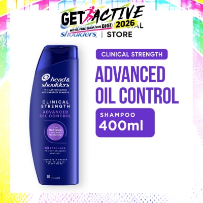 HEAD & SHOULDERS - Clinical Strength Advanced Oil Control Shampoo 400ml image
