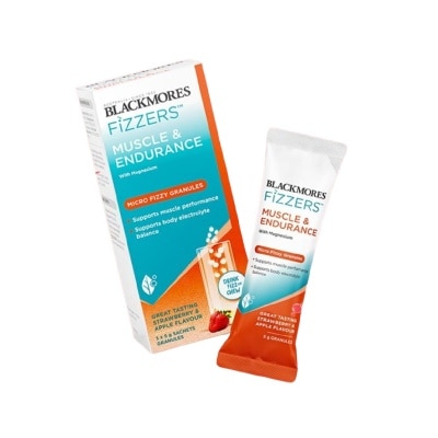 BLACKMORES - Fizzers Muscle & Endurance Strawberry and Apple Flavour 5g x 5s