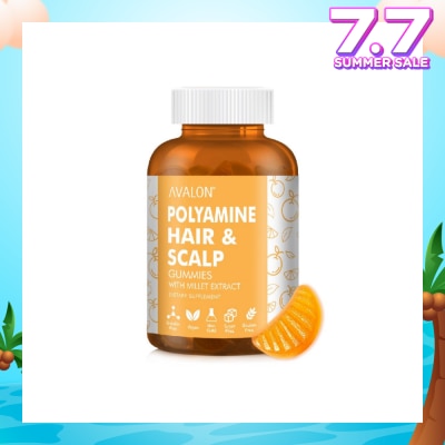 AVALON™ Polyamine Hair & Scalp Gummies (Promote Hair Growth + Healthy Scalp) 60s