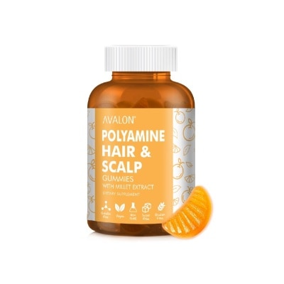 AVALON™ Polyamine Hair & Scalp Gummies (Promote Hair Growth + Healthy Scalp) 60s