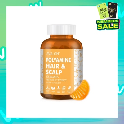 AVALON™ Polyamine Hair & Scalp Gummies (Promote Hair Growth + Healthy Scalp) 60s