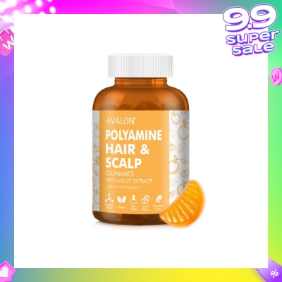 AVALON™ Polyamine Hair & Scalp Gummies (Promote Hair Growth + Healthy Scalp) 60s