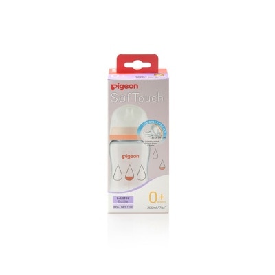 PIGEON Softouch 3 Nursing Bottle T Ester Dewdrop (For 0+ months) 200ml