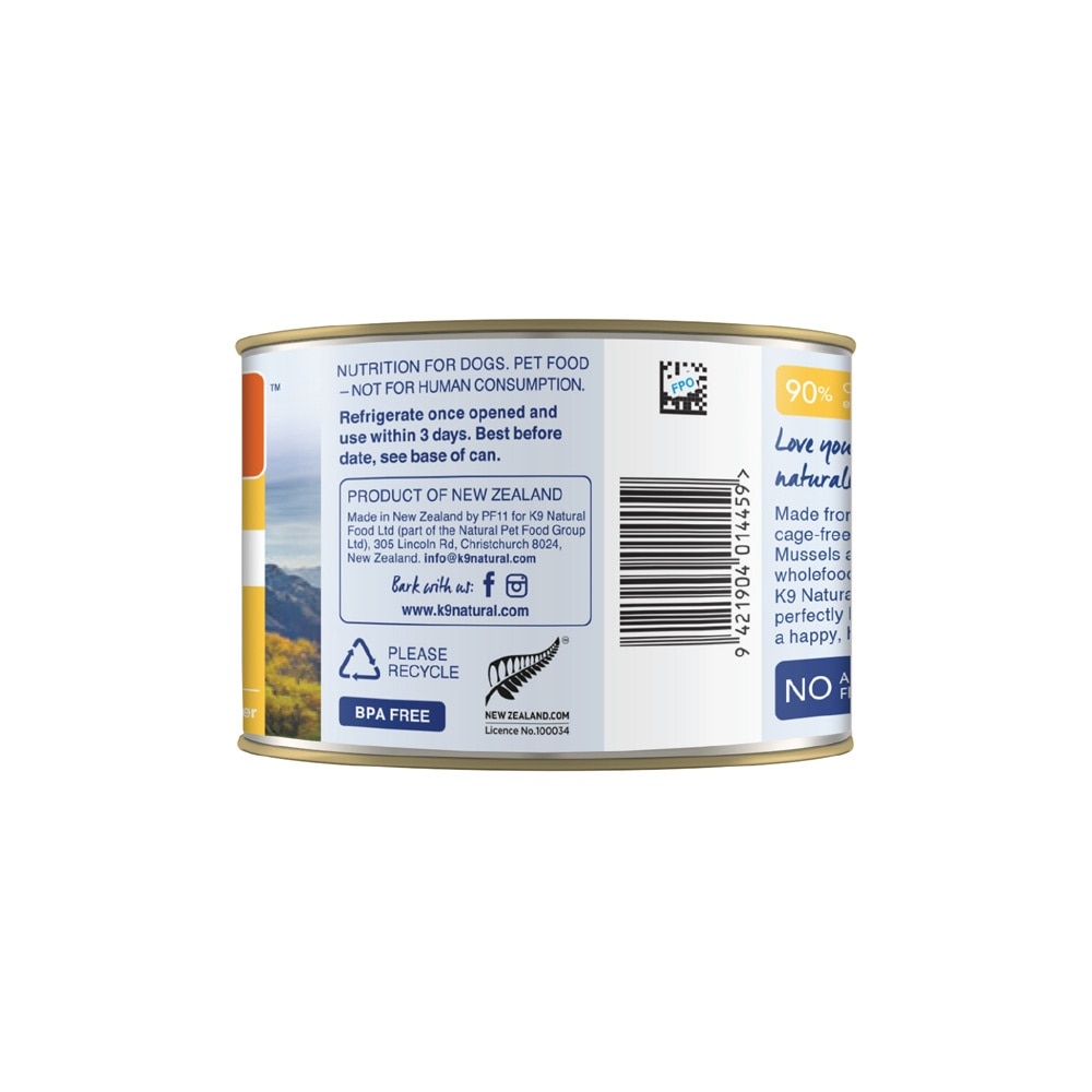 Chicken Feast Canned Dog Food 170g x 12s (Per Carton)